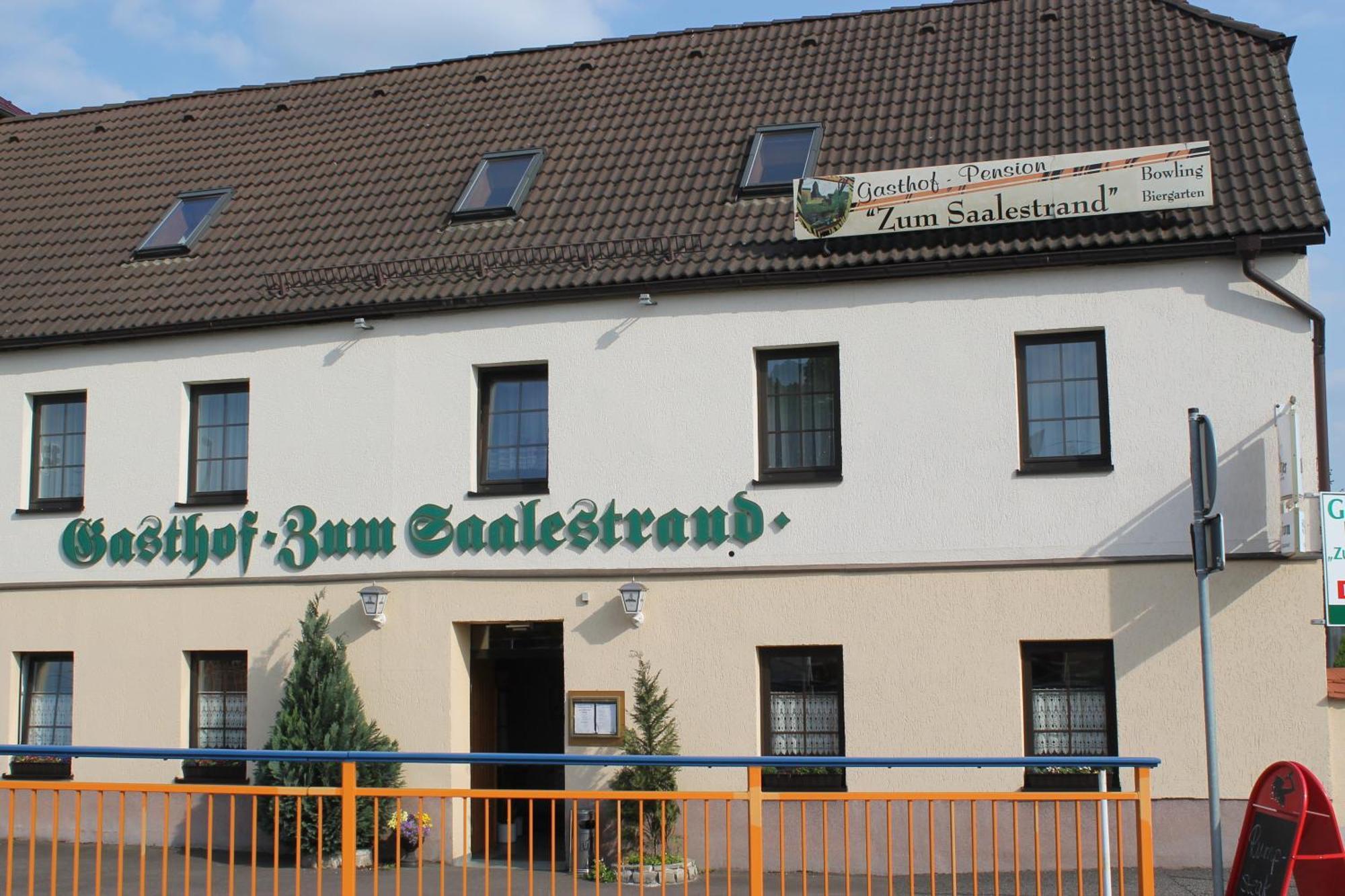 Gasthof & Pension Zum Saalestrand Bad Dürrenberg Exteriér fotografie